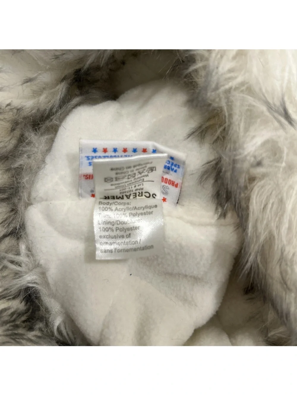 Screamer Trapper Hat Faux Fur Knit Ear Flap Fleece Lined Bomber Hat Winter OSFM - Picture 12 of 12